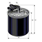 Purflux FCS931 Yakıt Filtresi Mercedes OM607 X117 W176 W246 C117 A6070901352