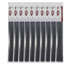 Pp Siyah Dar Plastik Kaynak Elektrot 10 Adet