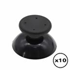 10 ADET XBOX 360 İçin Analog Başlık XBOX 360 Analog Topuz XBOX 360 Kol Tamiri Yedek Parça Siyah Renk