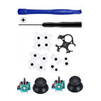 PS5 Versiyon 2 Analog Motor Topuz İç Lastik Tornavida Ayırıcı Tamir Seti Playstation 5 Kol Tamiri