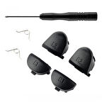 PS4 001 011 010 Omuz Tuşu ve Tornavida Tamir Seti Playstation 4 Yedek Parça L1 L2 R1 R2