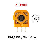 PS4 PS5 Xbox One Mikro Direnç 2.3k Micro Switch Potans Turuncu 1 Adet