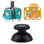 PS5 Motor Topuz Analog Başlık Drift Fix Tamir Seti Playstation 5 Kol Tamir Yedek Parça