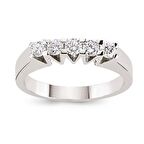 Bilezikhane Pırlanta Beştaş Yüzük 0.50 Karat G VS