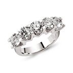 Bilezikhane Pırlanta Beştaş Yüzük 3.25 Karat G VS