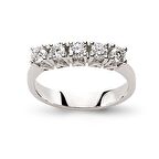 Bilezikhane Pırlanta Beştaş Yüzük 0.60 Karat G VS