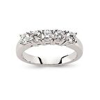 Bilezikhane Pırlanta Beştaş Yüzük 1.00 Karat G VS