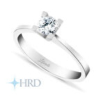 0.18 CT Pırlanta Tektaş Yüzük