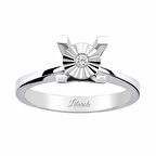 0.03 Ct Tektaş Pırlanta Yüzük