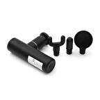 Kraft Hart Mini Masaj Tabancası - Alüminyum Gövde Siyah