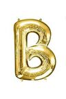 16" Inç 40 Cm Folyo Balon Gold Renk ''B'' Harfi