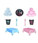 Cinsiyet Partisi Kız Mı Erkekmi Temalı Parti Seti