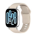 Xiaomi Redmi Watch 4 / Xiaomi Redmi Watch 5 Uyumlu Kordon Terletmeyen Esnek Silikon Saat Kayışı