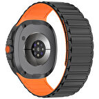 Samsung Galaxy Watch 8 40mm / 44mm / 46mm Classic Uyumlu Kordon Spor & Günlük Silicone Strap Kayış