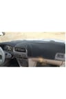 1997-2001 Modellerine Uygun Toyota Corolla Torpido Koruma Halısı Siyah Kenar Renk Siyah