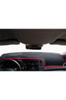 Renault Megane 4 Modellerine Uygun Torpido Koruma Halısı Siyah Kenar Renk Kırmızı