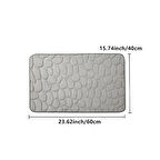 Memory Kaydırmaz Banyo Paspası Pembe