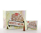White Musk Aromalı Konik Tütsü