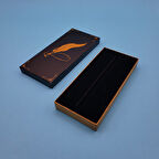 Hediyelik Kalem Kutusu Tüylü Kalem Motifli