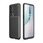 One Plus Nord N100 Uyumlu Kılıf Ultra Slim Fit Karbon Silikon