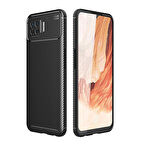 Oppo A73 Uyumlu Kılıf Ultra Slim Fit Karbon Silikon