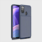 Samsung Galaxy M30S Uyumlu Kılıf Ultra Slim Fit Karbon Silikon