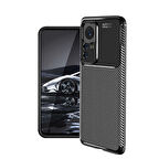 Xiaomi Mi 12T Pro Uyumlu Kılıf Ultra Slim Fit Karbon Silikon