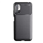 Xiaomi Poco M3 Pro Uyumlu Kılıf Ultra Slim Fit Karbon Silikon