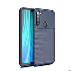 Xiaomi Redmi Note 8T Uyumlu Kılıf Ultra Slim Fit Karbon Silikon