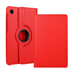 Huawei MatePad T8 Uyumlu Kılıf Mikrofiber Astarlı Suni Deri 360 Derece Dönebilen Standlı Tablet Kılıfı