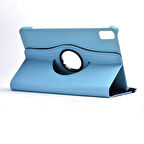 Huawei MatePad 10.4 Uyumlu Kılıf Mikrofiber Astarlı Suni Deri 360 Derece Dönebilen Standlı Tablet Kılıfı