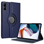 Xiaomi Redmi Pad Uyumlu Kılıf Mikrofiber Astarlı Suni Deri 360 Derece Dönebilen Standlı Tablet Kılıfı