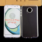 Lenovo Moto Z Play Uyumlu Kılıf Esnek Ultra Koruyucu Şeffaf Silikon Flexible transparent Case Silicone Case