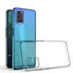 Oppo A92 Uyumlu Kılıf Esnek Ultra Koruyucu Şeffaf Silikon Flexible transparent Case Silicone Case
