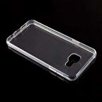 Samsung Galaxy A3 2016 Uyumlu Kılıf Esnek Ultra Koruyucu Şeffaf Silikon Flexible transparent Case Silicone Case