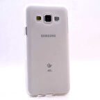 Samsung Galaxy A3 Uyumlu Kılıf Esnek Ultra Koruyucu Şeffaf Silikon Flexible transparent Case Silicone Case