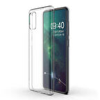 Samsung Galaxy A51 Uyumlu Kılıf Esnek Ultra Koruyucu Şeffaf Silikon Flexible transparent Case Silicone Case