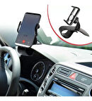 Oto Araba Araç İçi Gösterge Paneli Telefon Tutucu Görüşü Engellemez, Sabit Kaymaz Taban Güçlü Tutucu