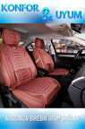 BMW 4 Serisi 428i Uyumlu Lüx Deri Oto Koltuk Kılıfı Ön Arka Takım Set RYL Serisi TARÇIN