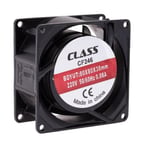 Class CF 246 80X80X38 AC 220V Aksiyel Fan