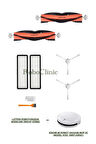 Xiaomi Mi Robot Vacuum Mop 2C (Model Kod: XMSTJQR2C) Uyumlu Fırça,Hepa Filtre-8 Parça