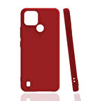 Realme C21 Uyumlu Kılıf Esnek Pürüzsüz Yumuşak Mat Silikon Flexible Matte Silicone