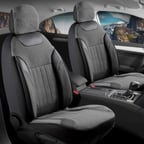 Citroen ZX Uyumlu Lüx Keten Oto Koltuk Kılıfı Ön Arka Takım Edition Serisi Füme