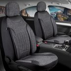 Ford Focus Di Ghia Uyumlu Lüx Keten Oto Koltuk Kılıfı Ön Arka Takım Edition Serisi Siyah