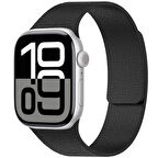 Apple Watch 1/2/3 42mm İçin Mıknatıslı Silikon Kordon Ultra Hafif, Şık Kabartma Desenli Kayış Band