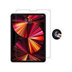 Apple iPad Pro 12.9 2022 M2 Uyumlu Tablet Nano Ekran Koruyucu Kristal Netliğinde %100 Ultra Görüntü Kalitesi Esnek Temperli Kırılmaz Nano Screen Protector
