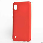 Samsung Galaxy A10 Uyumlu Kılıf Soft Flexible Matte Silicone, Ultra Esnek Ultra ince Ultra Koruyucu Pürüzsüz Mat Silikon