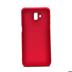 Samsung Galaxy J6 Plus Uyumlu Kılıf Soft Flexible Matte Silicone, Ultra Esnek Ultra ince Ultra Koruyucu Pürüzsüz Mat Silikon