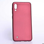 Samsung Galaxy M10 Uyumlu Kılıf Soft Flexible Matte Silicone, Ultra Esnek Ultra ince Ultra Koruyucu Pürüzsüz Mat Silikon