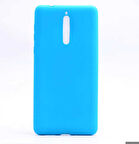 Nokia 8 Uyumlu Kılıf Soft Flexible Matte Silicone, Ultra Esnek Ultra ince Ultra Koruyucu Pürüzsüz Mat Silikon